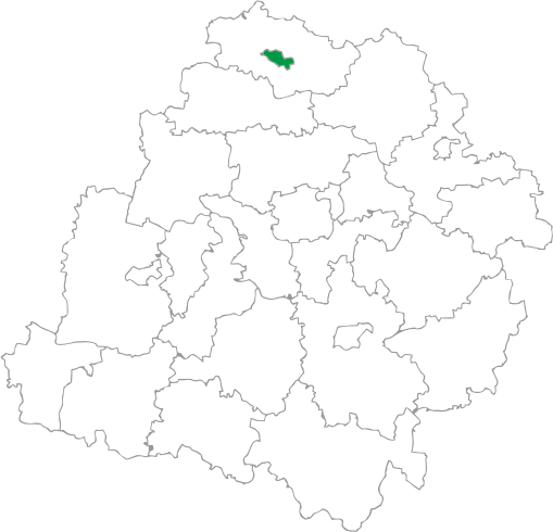 mapa województwa Kutno